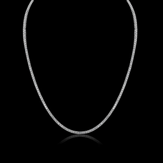 2MM TENNIS NECKLACE